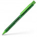 Gélové pero, 0,4 mm, stláčací mechanizmus, SCHNEIDER "Fave Gel", zelené