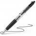 Gélové pero, 0,4 mm, stláčací mechanizmus, SCHNEIDER "Gelion +", čierna