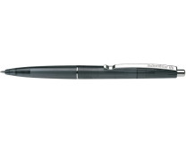 Guľôčkové pero, 0,5 mm, stláčací mechanizmus, SCHNEIDER "K20 Icy", čierna
