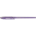 Guľôčkové pero, 0,35 mm, s vrchnákom, STABILO "Re-Liner", fialové
