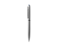Guľôčkové pero, strieborná, "Oslo", tanzanit krištáľ SWAROVSKI® , 13 cm, ART CRYSTELLA®