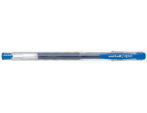 Gélové pero, 0,3 mm, s vrchnákom, UNI "UM-100 Signo Micro", modré