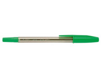 Guľôčkové pero, 0,35 mm, s vrchnákom, UNI "SA-S", zelené