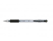 Gélové pero, 0,38 mm, s vrchnákom, UNI "UM-151 Signo DX", čierne