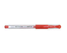 Gélové pero, 0,38 mm, s vrchnákom, UNI "UM-151 Signo DX, červené