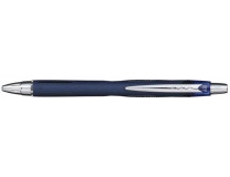 Guľôčkové pero, 0,35 mm, tlačťidlový systém ovládania, UNI "SXN-217 Jetstream", modré