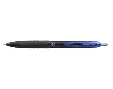 Gélové pero, stláčací mechanizmus, UNI "UMN-307", modré