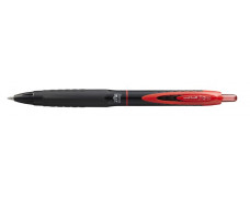 Gélové pero, stláčací mechanizmus, UNI "UMN-307", červené