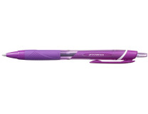 Guľôčkové pero, 0,35 mm, stláčací mechanizmus, UNI "SXN-150C Jetstream", fialové