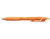 Guľôčkové pero, 0,35 mm, stláčací mechanizmus, UNI "SXN-150C Jetstream", oranžové