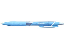 Guľôčkové pero, 0,35 mm, stláčací mechanizmus, UNI "SXN-150C Jetstream", svetlomodré