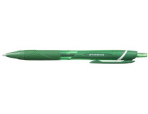 Guľôčkové pero, 0,35 mm, stláčací mechanizmus, UNI "SXN-150C Jetstream", zelené