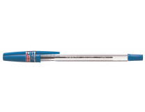 Guľôčkové pero, 0,24 mm, s vrchnákom, ZEBRA "N-5200", modrá
