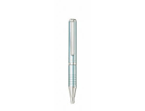 Guľôčkové pero, 0,24 mm, teleskopické, farba tela: kovová modrá, ZEBRA "SL-F1", modrá