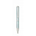 Guľôčkové pero, 0,24 mm, teleskopické, farba tela: metalická svetlomodrá, ZEBRA "SL-F1", modrá