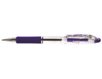 Guľôčkové pero, 0,24 mm, stláčací mechanizmus, ZEBRA "Jimnie", modré