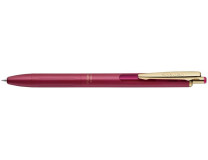 Gélové pero, 0,33 mm, stláčací mechanizmus, telo pera: bordová, ZEBRA "Sarasa Grand", modrá