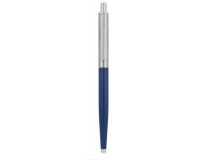 Guľôčkové pero, 0,24 mm, stláčací mechanizmus, strieborný klip, modré telo, ZEBRA "901", modrá