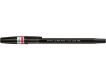 Guľôčkové pero, 0,21 mm, s vrchnákom, ZEBRA "H-8000", čierna
