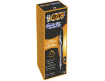 Gélové pero, 0,3 mm, stláčací mechanizmus, BIC "Gel-ocity Quick Dry", čierne