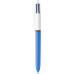 Guľôčkové pero, 0,32 mm, stláčací mechanizmus, 4 farby, BIC "4 Colours Original"