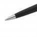 Guľôčkové pero, 0,7 mm, matné čierne telo pera, strieborný klip, WATERMAN "Expert III" , modrá