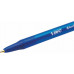 Guľôčkové pero, 0,32 mm, stláčací mechanizmus, BIC "Round Stic Clic", modré