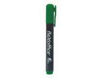 Permanentný popisovač, 1,5 mm, kužeľový, FLEXOFFICE "PM03", zelený