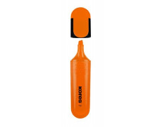 Zvýrazňovač, 0,5 - 5 mm, KORES, oranžový
