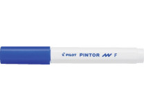 Dekoračný popisovač, 1 mm, PILOT "Pintor F", modrá