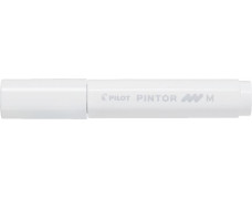 Dekoračný popisovač, 1,4 mm, PILOT "Pintor M", biely