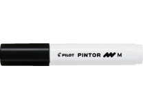Dekoračný popisovač, 1,4 mm, PILOT "Pintor M", čierna