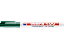 Permanentný popisovač, 1 mm, EDDING "400", zelený
