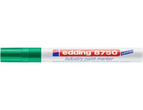 Lakový popisovač, 2-4 mm, EDDING, "8750", zelená
