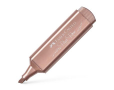 Zvýrazňovač, 1-5 mm, FABER-CASTELL "1546", kovová ružová