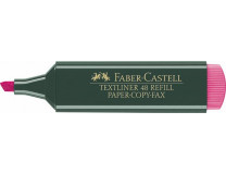 Zvýrazňovač, 1-5 mm, FABER-CASTELL, "Textliner 48", ružový