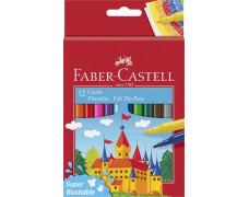 Fixky, sada, FABER-CASTELL, 12 rôznych farieb "Castle"