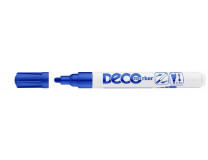 Lakový popisovač, 2-4 mm, ICO "Decomarker", modrý