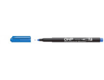 Permanentný popisovač, OHP, 0,5 mm, F, ICO, modrý