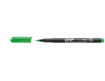 Permanentný popisovač, OHP, 1-1,5 mm, M, ICO, zelený
