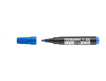 Permanentný popisovač, 1-3 mm, kužeľový hrot, ICO "Permanent 11 XXL", modrý