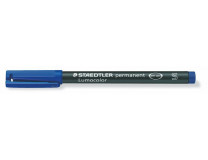 Permanentný popisovač, OHP, 0,4 mm, STAEDTLER "Lumocolor® 313 S", modrá