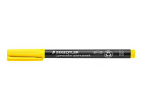Permanentný popisovač, OHP, 1 mm, STAEDTLER "Lumocolor® 317 M", žltá
