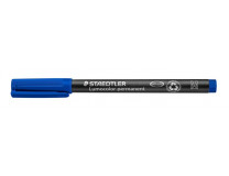 Permanentný popisovač, OHP, 1 mm, STAEDTLER "Lumocolor® 317 M", modrá