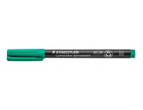 Permanentný popisovač, OHP, 1 mm, STAEDTLER "Lumocolor®  317 M", zelená