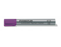 Popisovač na flipchart, 2 mm, kužeľový hrot, STAEDTLER "Lumocolor 356", fialka
