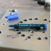 Permanentný popisovač, 1-3 mm, kužeľový hrot, SCHNEIDER "Maxx 130", modrý