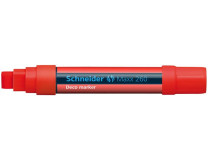 Kriedový popisovač, 5-15 mm, SCHNEIDER "Maxx 260", červený