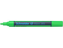 Kriedový popisovač, 2-3 mm, SCHNEIDER "Maxx 265", svetlozelený
