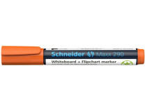 Popisovač na tabule a flipchart, 2-3 mm, kužeľový hrot, SCHNEIDER "Maxx 290", oranžová